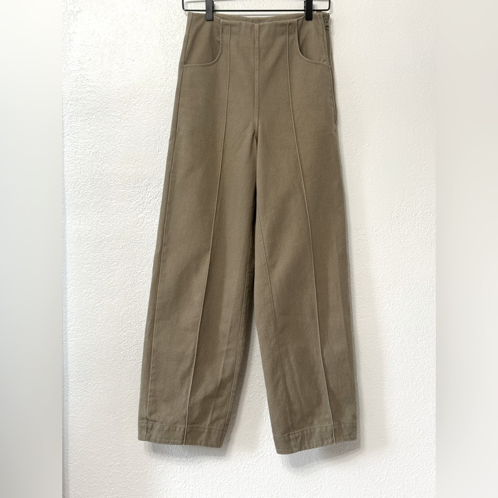 Beaton Linen Tab Pants Size 2